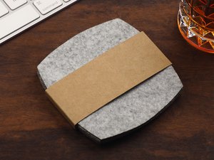 Set of 4 felt coasters 2324139