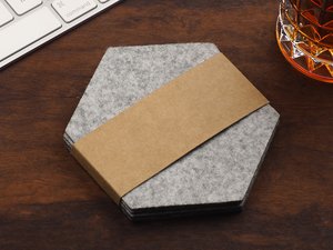 Set of 4 felt coasters 2325139